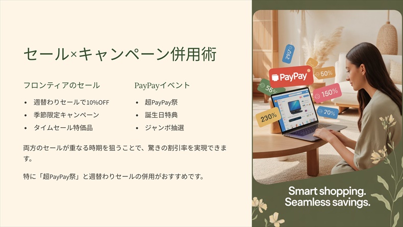 PayPay支払いでお得に！キャッシュバック＆キャンペーン