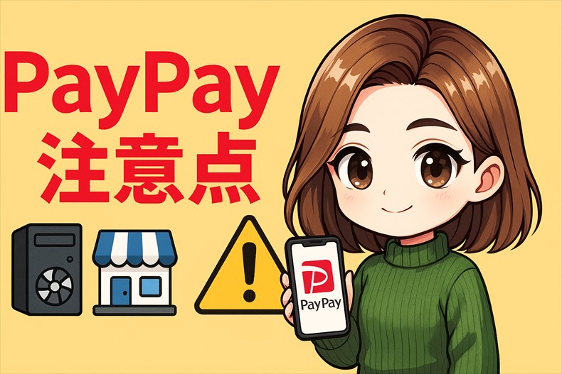 フロンティアPayPay支払いに関する注意点